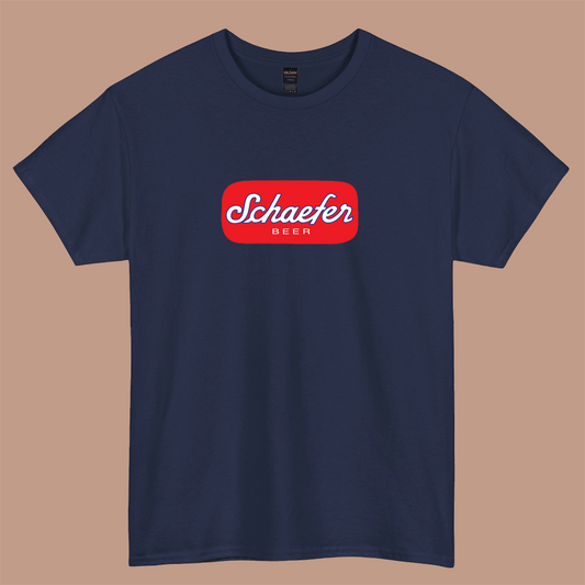 Schaefer Beer Logo short sleeve t shirt S-3XL -P