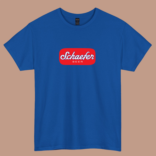 Schaefer Beer Logo short sleeve t shirt S-3XL -P