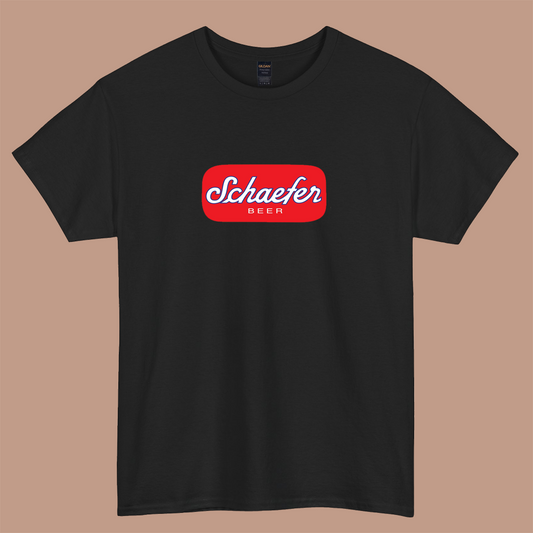 Schaefer Beer Logo short sleeve t shirt S-3XL -P