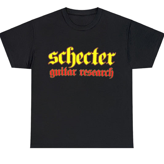 Schecter Guitar Logo Men's Unisex T Shirt Size S to 3XL