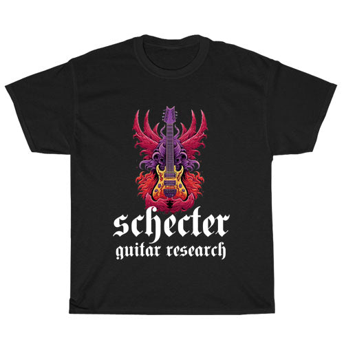 New Brand Schecter Guitar Research Unisex T Shirt S - 3XL