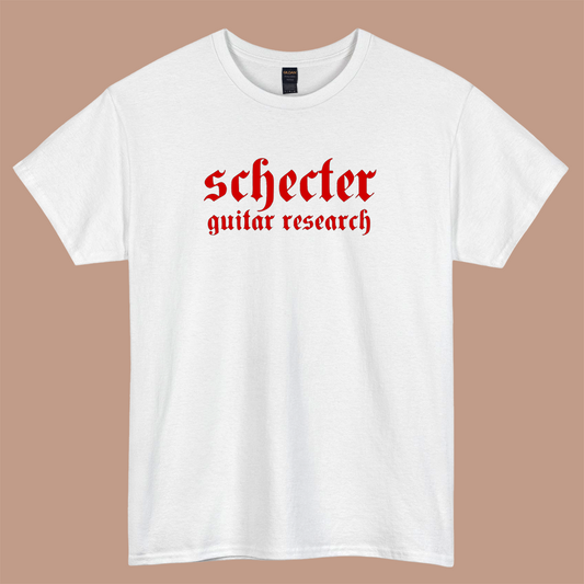 Schecter Guitar Research Logo short SLEEVE T SHIRT -P
