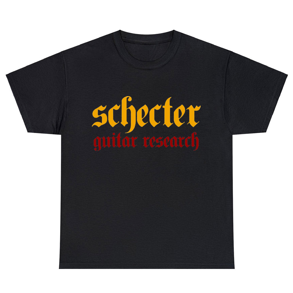 Schecter Guitar Research Logo Unisex Men's T Shirt Size S to 3XL