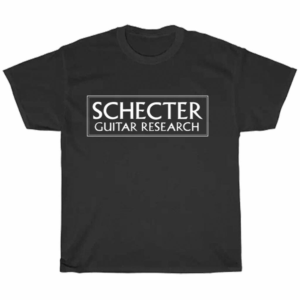 Schecter Guitar Research Logo Men's Unisex T Shirt Size S to 3XL