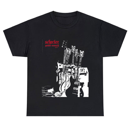 Schecter Guitars Logo Unisex Men's T Shirt Size S to 3XL