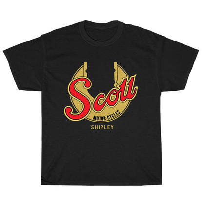 Scott Motorcycle Company Logo Unisex Men's T Shirt Size S to 3XL