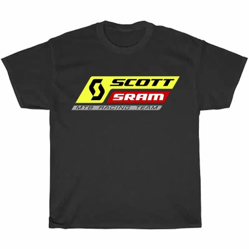 Scott SRAM Racing Logo Men's Unisex T Shirt Size S to 3XL