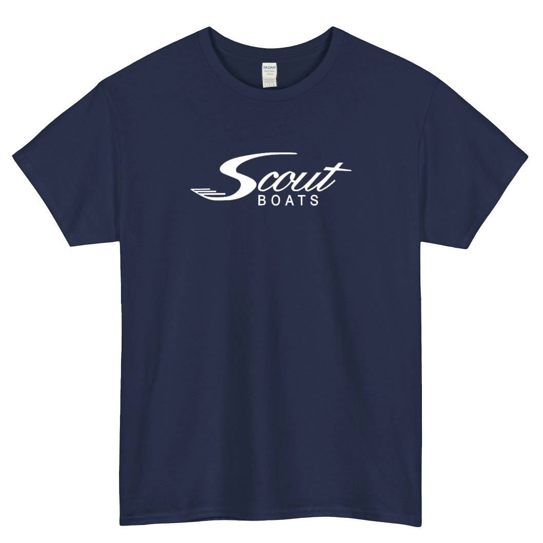 Scout Boats Short Sleeve T-Shirt Size S-3XL -P