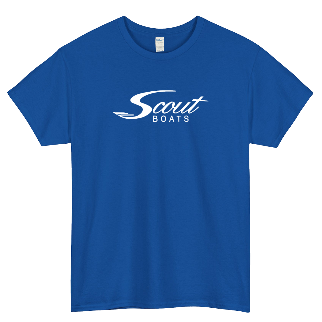 Scout Boats Short Sleeve T-Shirt Size S-3XL -P