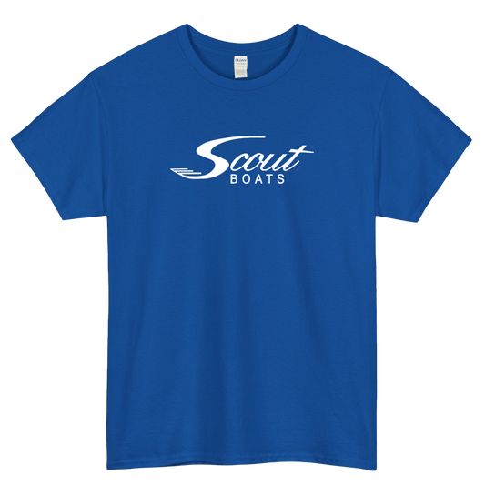 Scout Boats Short Sleeve T-Shirt Size S-3XL -P