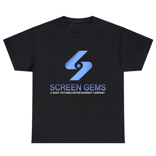 Screen Gems Movie Production Logo Unisex Men's T Shirt Size S to 3XL