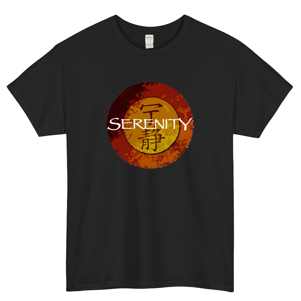Serenity Logo Mens Unisex Short Sleeve T-Shirt Size S-3XL - P