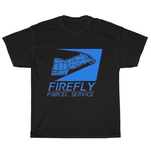 Serenity Firefly Blue Sun Logo Mens Unisex Short Sleeve Black T-Shirt Size S-3XL
