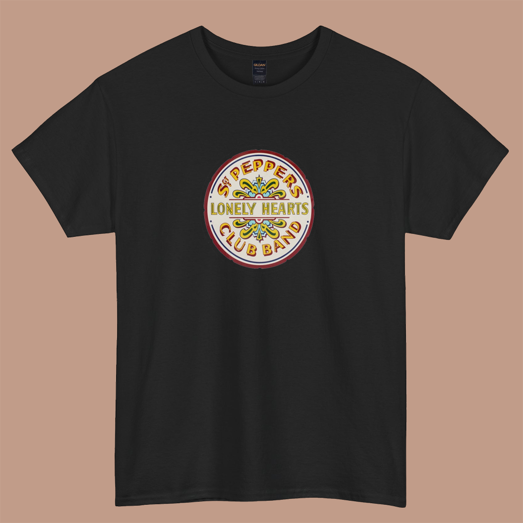 Sgt Peppers Lonely Hearts LOGO short sleeve S-3XL -P
