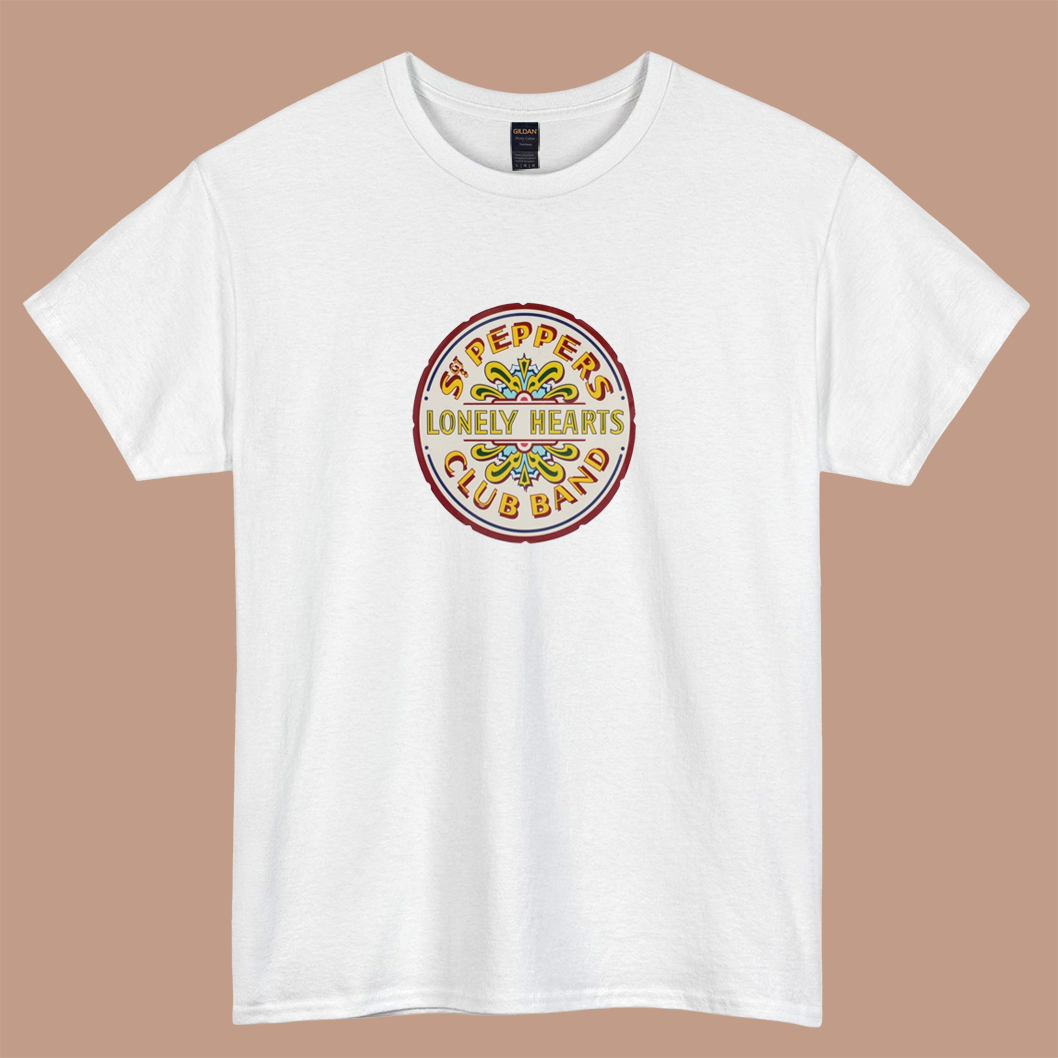 Sgt Peppers Lonely Hearts LOGO short sleeve S-3XL -P