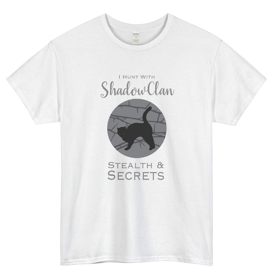 ShadowClan Logo Mens Unisex Short Sleeve T-Shirt Size S-3XL - P