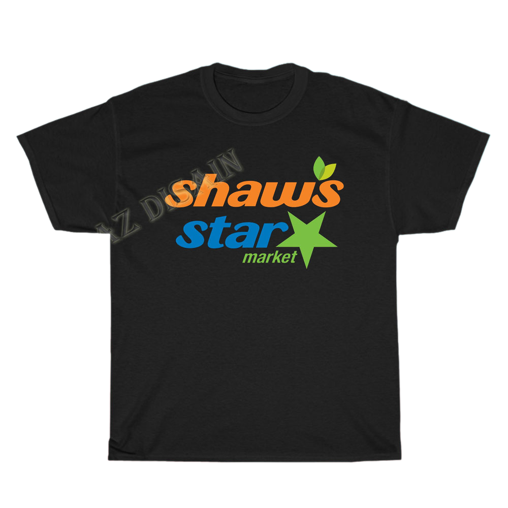 Shaw's and Star Market Logo Men's Unisex T Shirt Size S to 3XL