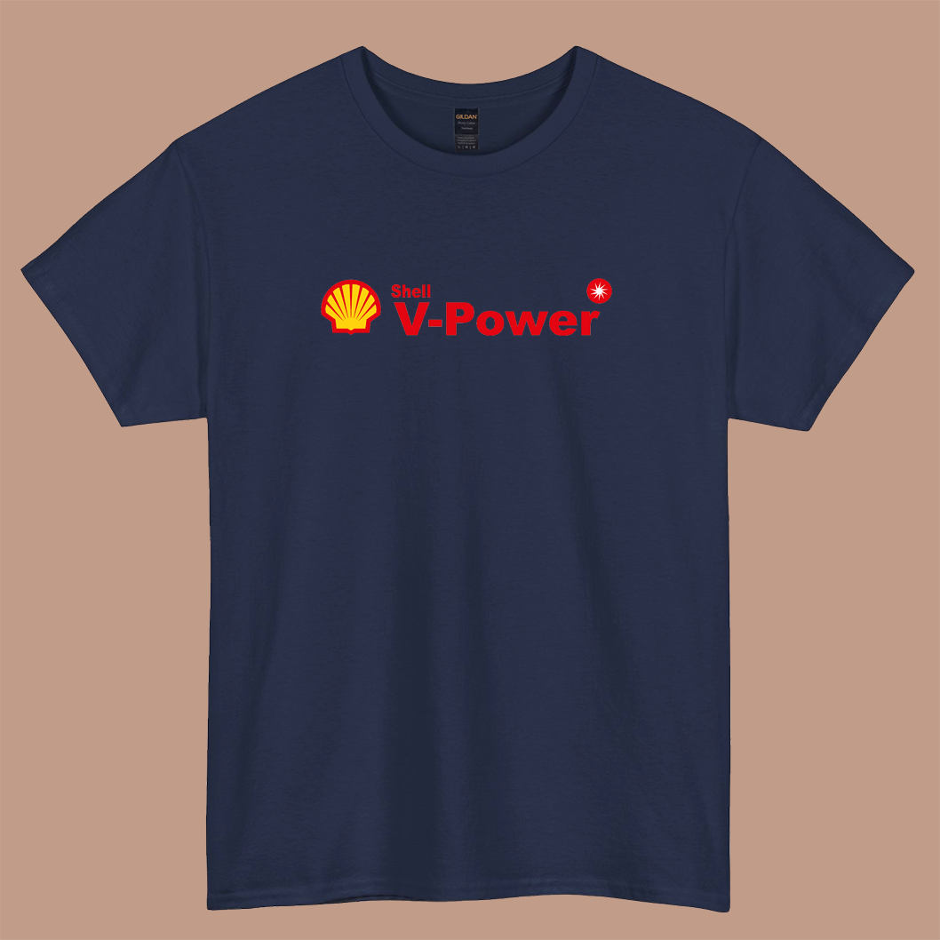 Shell V-Power Logo Short sleeve t shirt size S-3XL -P