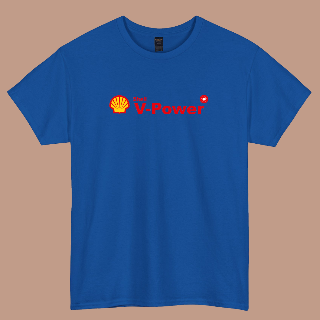 Shell V-Power Logo Short sleeve t shirt size S-3XL -P