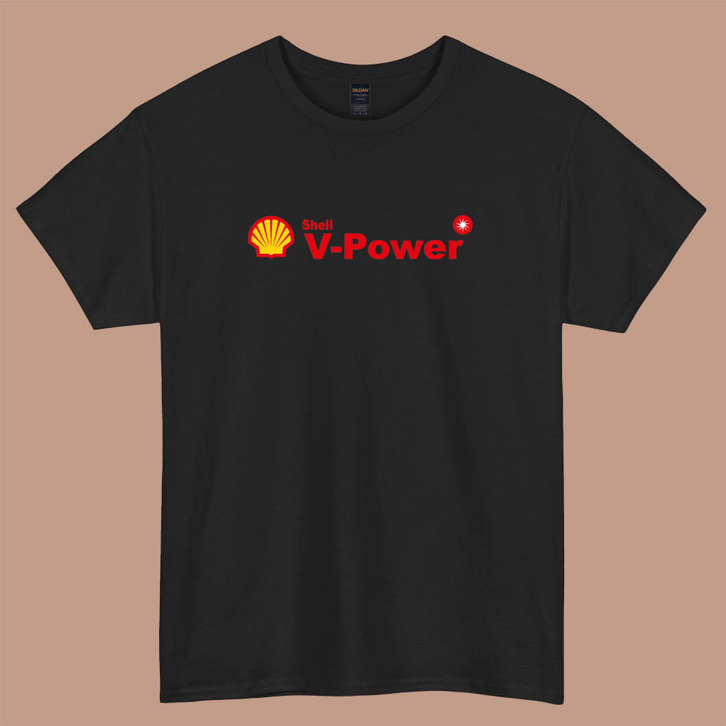 Shell V-Power Logo Short sleeve t shirt size S-3XL -P