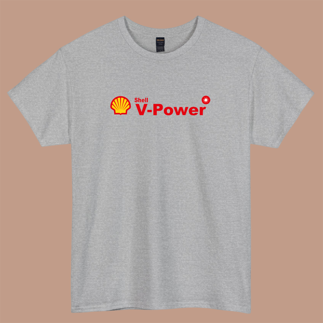 Shell V-Power Logo Short sleeve t shirt size S-3XL -P
