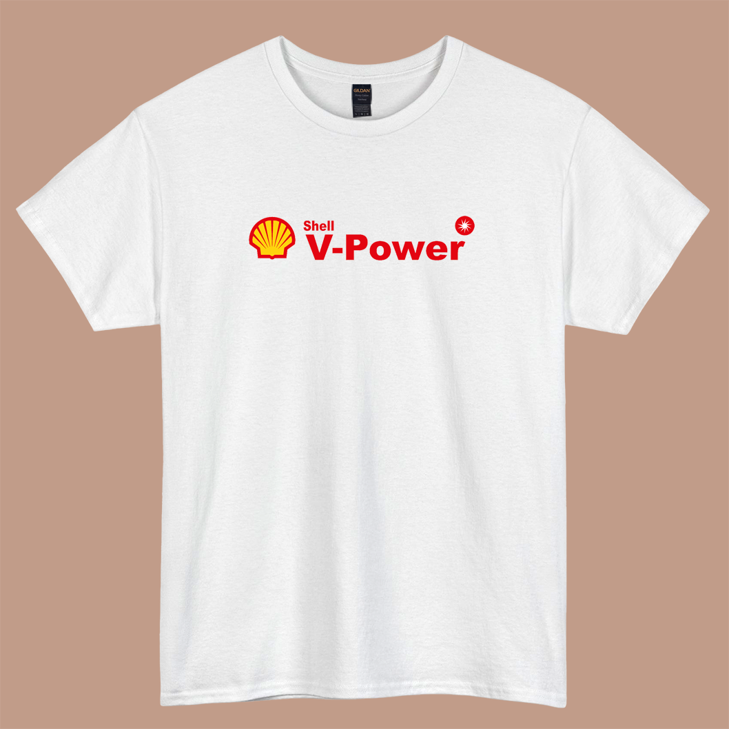 Shell V-Power Logo Short sleeve t shirt size S-3XL -P