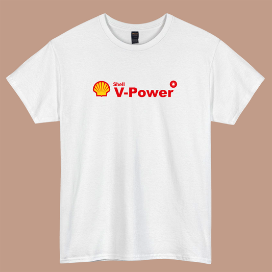 Shell V-Power Logo Short sleeve t shirt size S-3XL -P