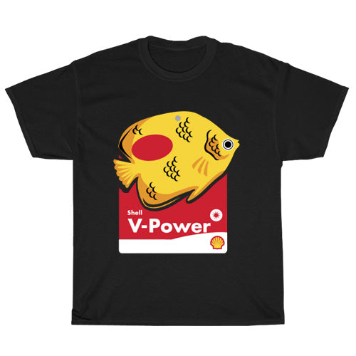 Shell V-Power Logo Men's Unisex T Shirt Size S to 3XL