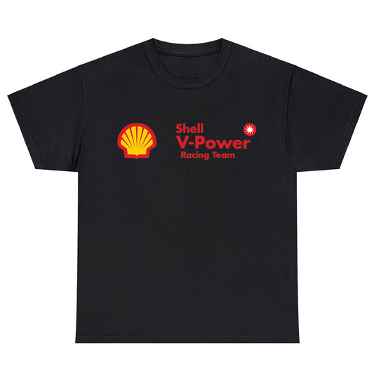 Shell V-Power Racing Team logo Men's Unisex T Shirt Size S to 3XL