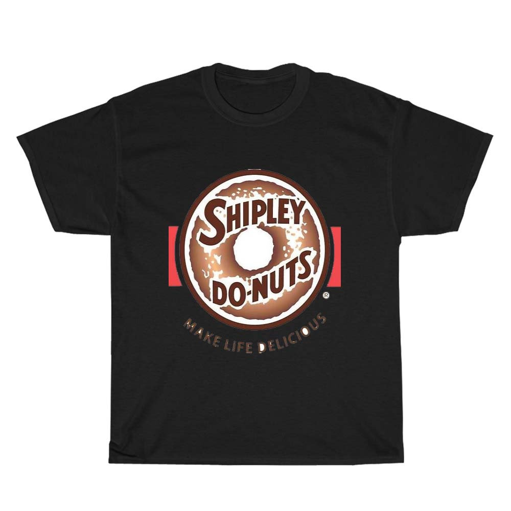 Shipley Do-nuts Logo Men's Unisex T Shirt Size S to 3XL