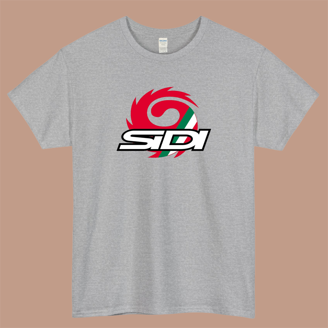 SiDi Logo Mens Unisex Short Sleeve T-Shirt Size S-3XL