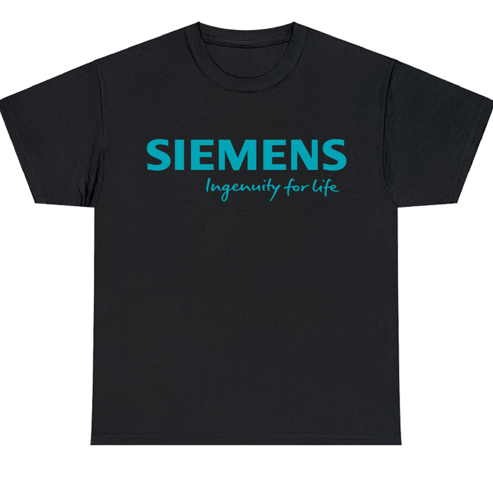 Siemens Ingenuity for Life Logo Men's Unisex T Shirt Size S to 3XL