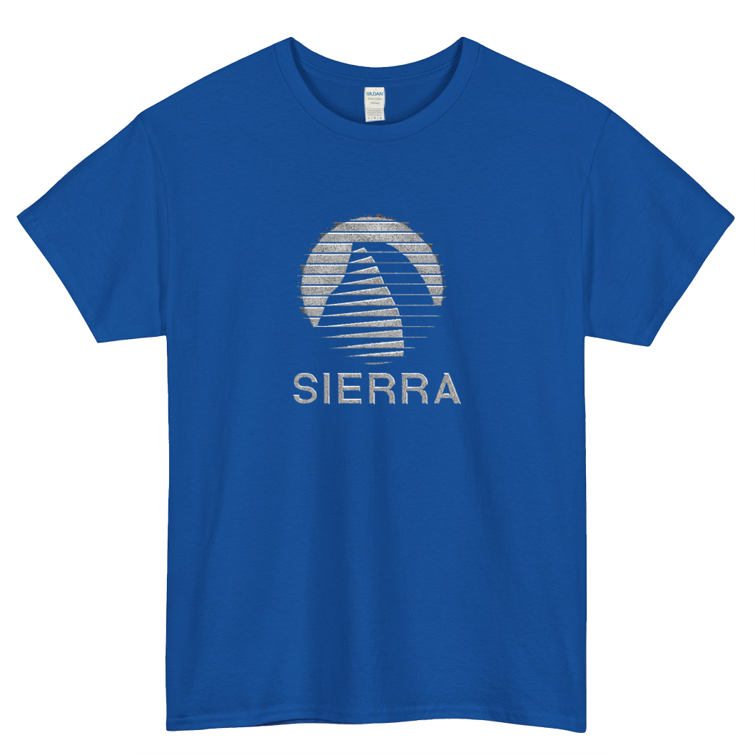 Sierra Online LOGO short sleeve t shirt size S-3XL