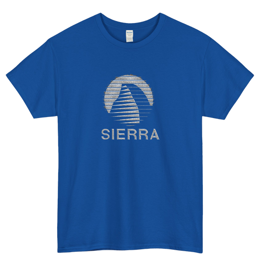 Sierra Online LOGO short sleeve t shirt size S-3XL