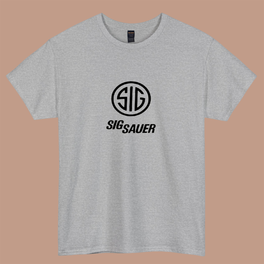 Sig Sauer logo short sleeve t shirt S-3XL -P