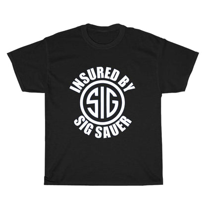 Sig Sauer Firearms Guns Logo Men's Unisex T Shirt Size S to 3XL