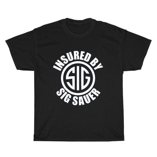 Sig Sauer Firearms Guns Logo Men's Unisex T Shirt Size S to 3XL