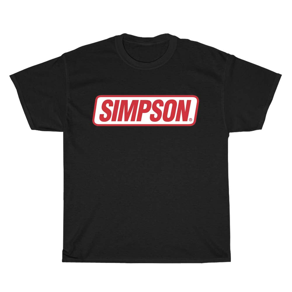 Simpson Racing Logo Men's Unisex T Shirt Size S to 3XL