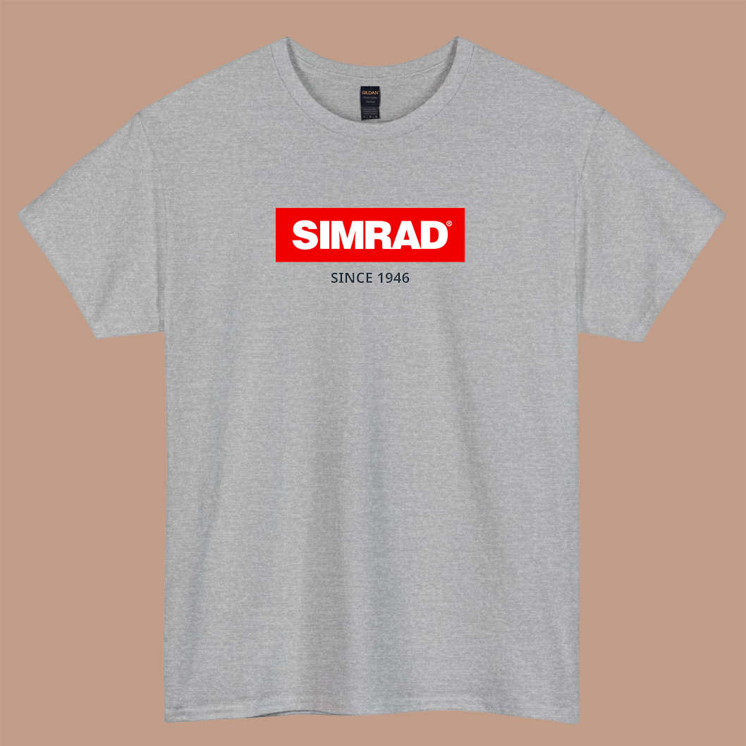 Simrad Logo Short sleeve t shirt size S-3XL -P