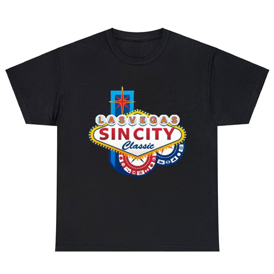 Sin City Classic Logo Men's Unisex T Shirt Size S to 3XL
