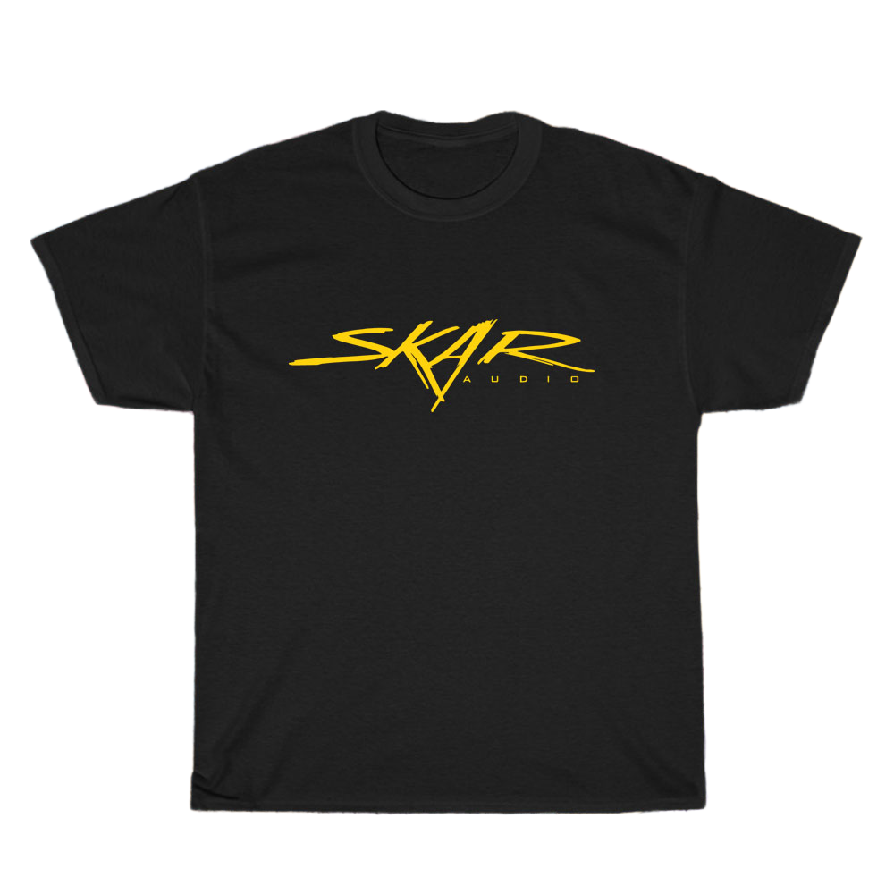Skar Sound Car Audio Logo Logo Men's Unisex T Shirt Size S to 3XL