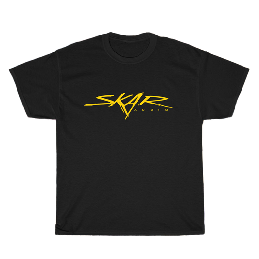 Skar Sound Car Audio Logo Logo Men's Unisex T Shirt Size S to 3XL