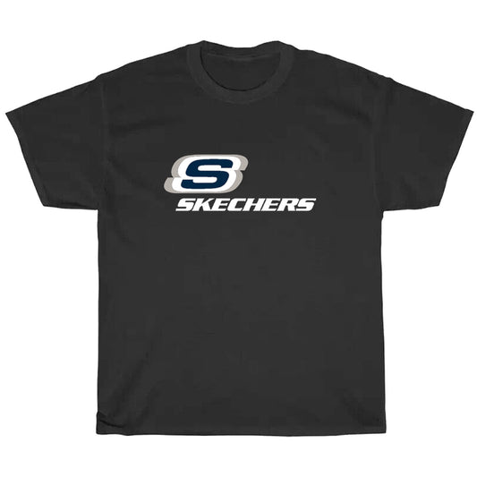 Skechers Logo Men's Unisex T Shirt Size S to 3XL
