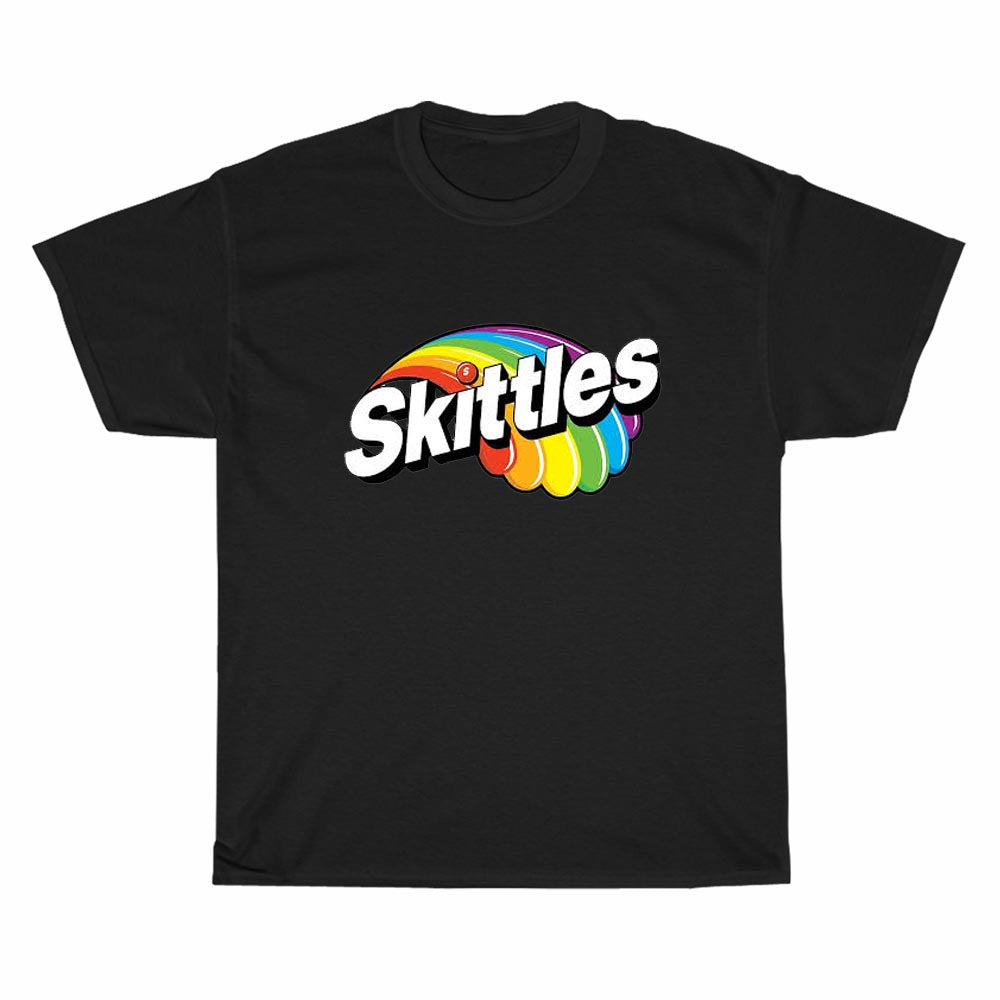 Skittles Logo Men's Unisex T Shirt Size S to 3XL