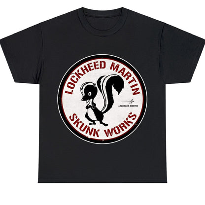 Skunk Works Lockheed Martin Logo Men's Unisex T Shirt Size S to 3XL