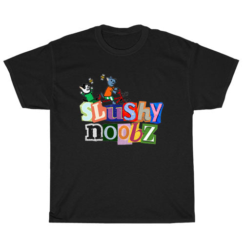 New Brand Slushy Noobz Merch Slushy Noobz Men's Unisex T Shirt Size S to 3XL