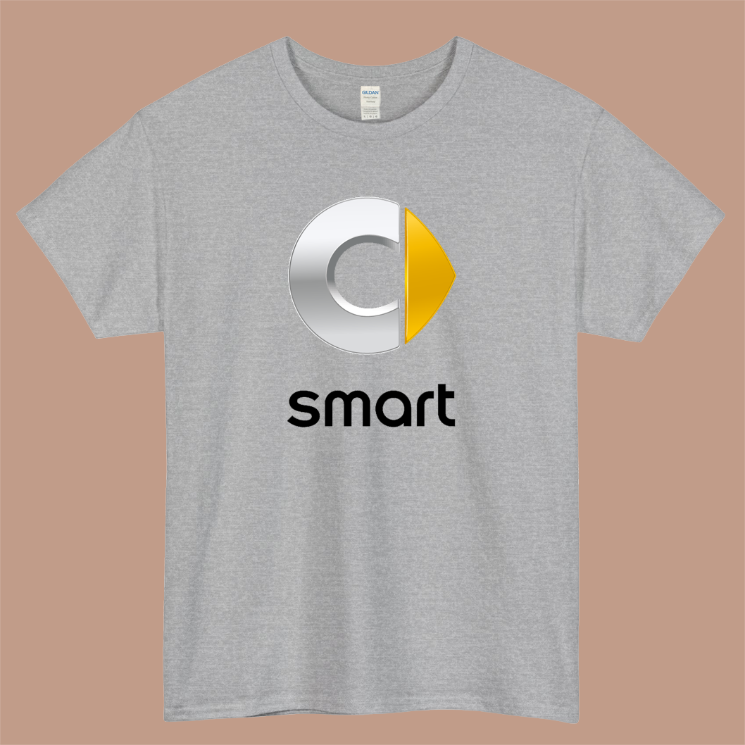 Smart Car Logo Mens Unisex Short Sleeve T-Shirt Size S-3XL