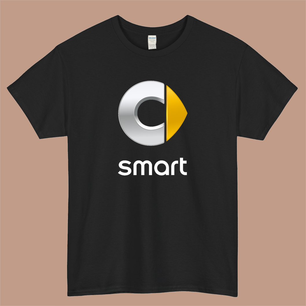 Smart Car Logo Mens Unisex Short Sleeve T-Shirt Size S-3XL