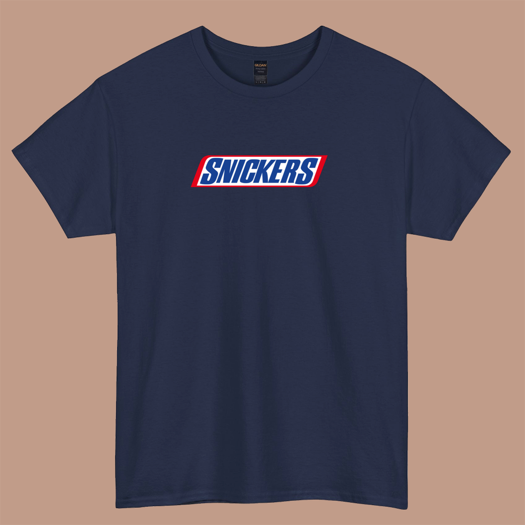 Snickers Logo short sleeve t shirt size S-3XL -P