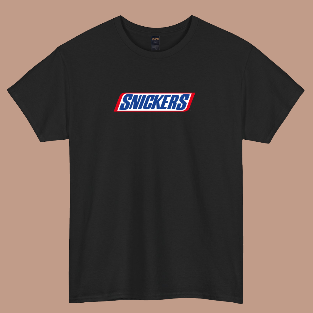 Snickers Logo short sleeve t shirt size S-3XL -P